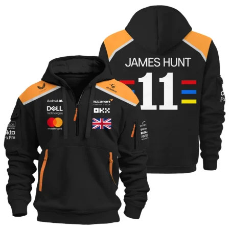 James Hunt x 2025 Edition Hoodie Half Zipper For Fans BL2725A2HDF - Pit Lane Clothing