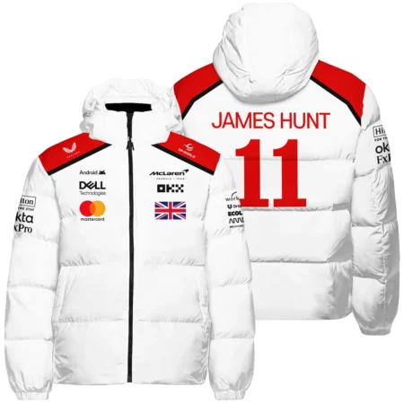 James Hunt x 2025 Edition Down & Puffer Jackets For Fans BL2725A1HCJ - Race Day Design