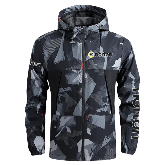 Norton Exclusive Logo Outdoor Coat Waterproof HOMOT030625A01NOR