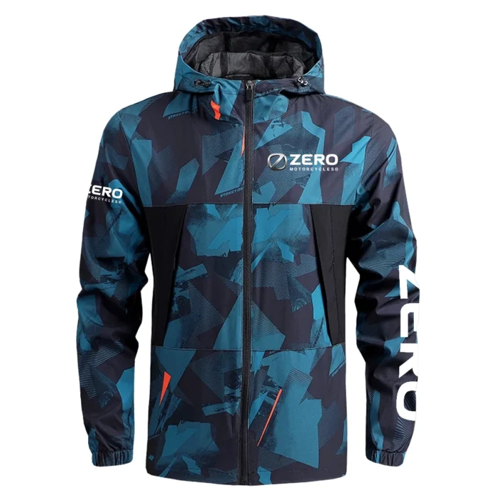 Zero Motorcycles Exclusive Logo Outdoor Coat Waterproof HOMOT030625A01ZER