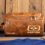 Easton Archery Exclusive Logo - Personalized Leather Toiletry Bag QTAR101125A1EAS