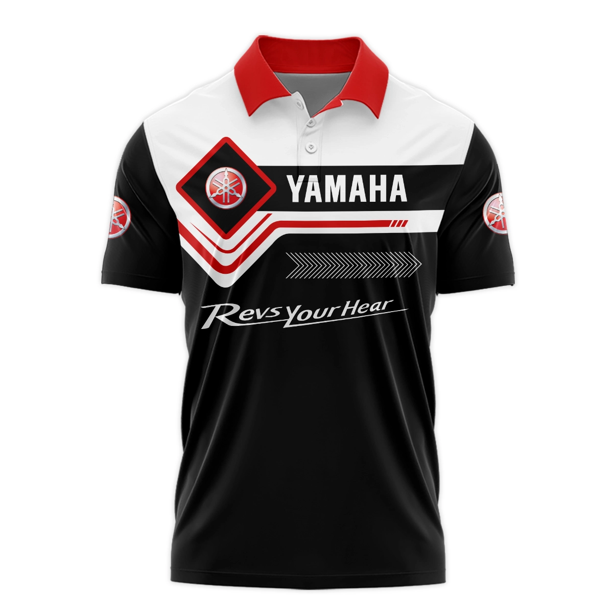 Yamaha Motorcycles Exclusive Logo Polo Shirt HOMOT050825A02YAM-PL - Image 2