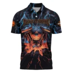 Harley-Davidson Motorcycle Inspired Fan Logo Polo Shirt QTHD020725A1-PL