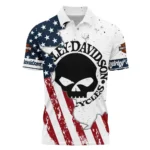 Harley-Davidson Motorcycle Inspired Fan Logo Polo Shirt QTHD020725A3-PL