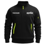 Aprilia Inspired Fan Logo Sweatshirt Half Zipper QTMO210825A1AM
