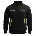 Brough Superior Inspired Fan Logo Sweatshirt Half Zipper QTMO210825A1BRO