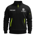 Husqvarna Motorcycles Inspired Fan Logo Sweatshirt Half Zipper QTMO210825A1HUS