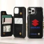 Suzuki Personalized Name - Leather Flip Wallet Phone Case QTMO270625A1SUZ