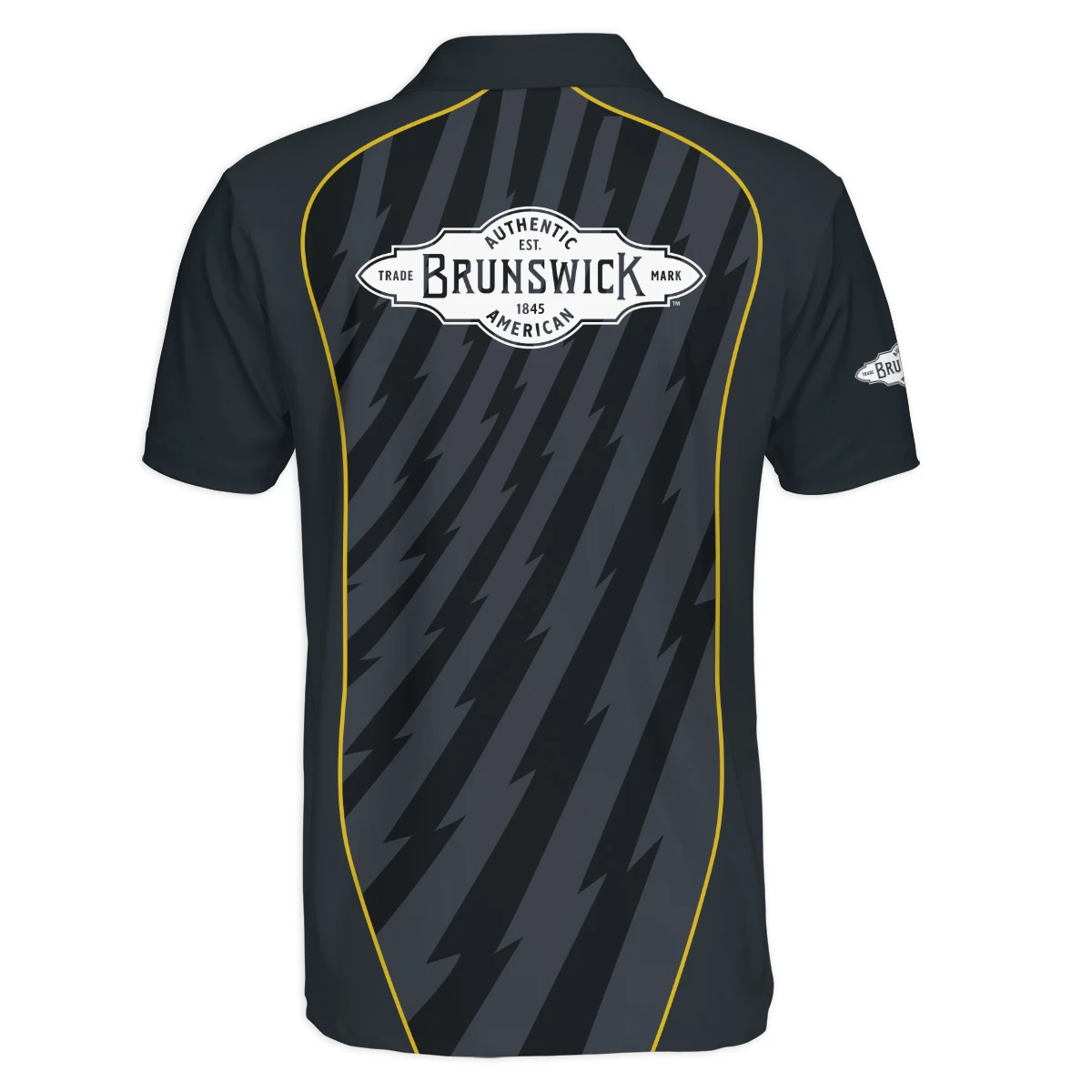 Brunswick Billiards All Over Prints- Personalized Polo Shirt QTBLA011125A1BRW-PL - Image 3