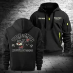 Triumph Motorcycles Exclusive Logo Hoodie Half Zipper QTTRI140425A4