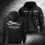 Triumph Motorcycles Exclusive Logo Hoodie Half Zipper QTTRI140425A5