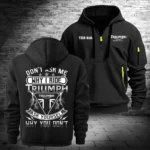 Triumph Motorcycles Exclusive Logo Hoodie Half Zipper QTTRI140425A8