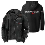 Bowtech Archery Men's Winter Fleece Lined Zip Hooded Jacket – Warm Outdoor Wear QTAR271125A1BWT