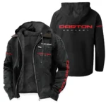 Darton Archery Men's Winter Fleece Lined Zip Hooded Jacket – Warm Outdoor Wear QTAR271125A1DAR