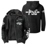 PSE Archery Men's Winter Fleece Lined Zip Hooded Jacket – Warm Outdoor Wear QTAR271125A1PSE