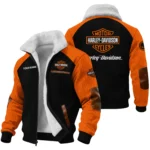 Harley-Davidson Fleece Jacket Designed for True Fans QTHD021225A1