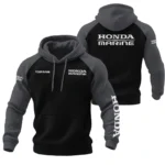 Honda Marine Hoodie Quilted Waffle Designed for True Fans QTFS221225ST4A2HOM