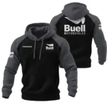 Buell Motorcycles Hoodie Quilted Waffle Designed for True Fans QTVAMC121225A03BUE