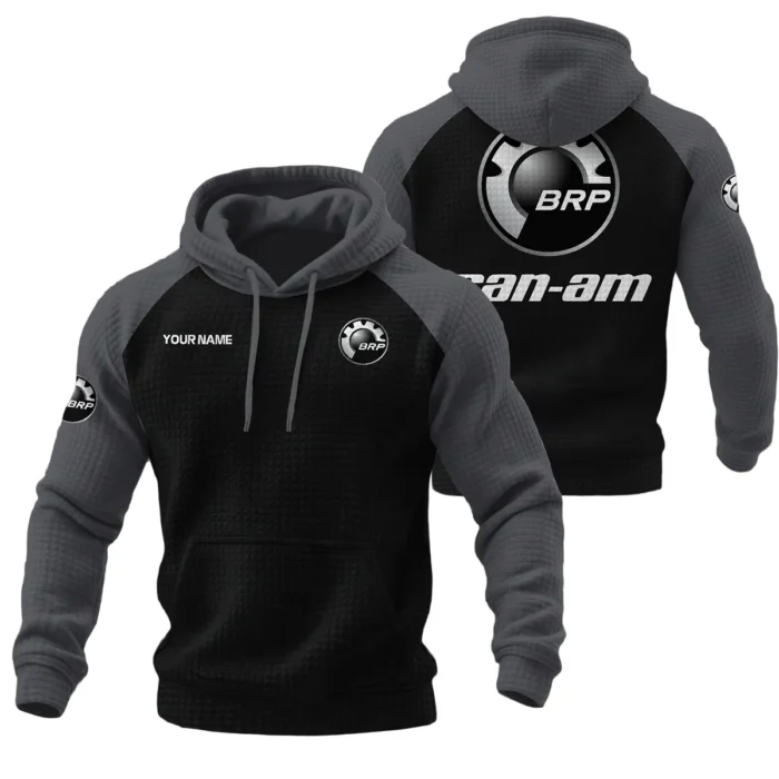 Can-Am (BRP) Hoodie Quilted Waffle Designed for True Fans QTVAMC121225A03CAN