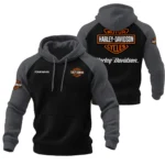 Harley-Davidson Hoodie Quilted Waffle Designed for True Fans QTVAMC121225A03HD