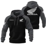 Honda Motorcycle Hoodie Quilted Waffle Designed for True Fans QTVAMC121225A03HON