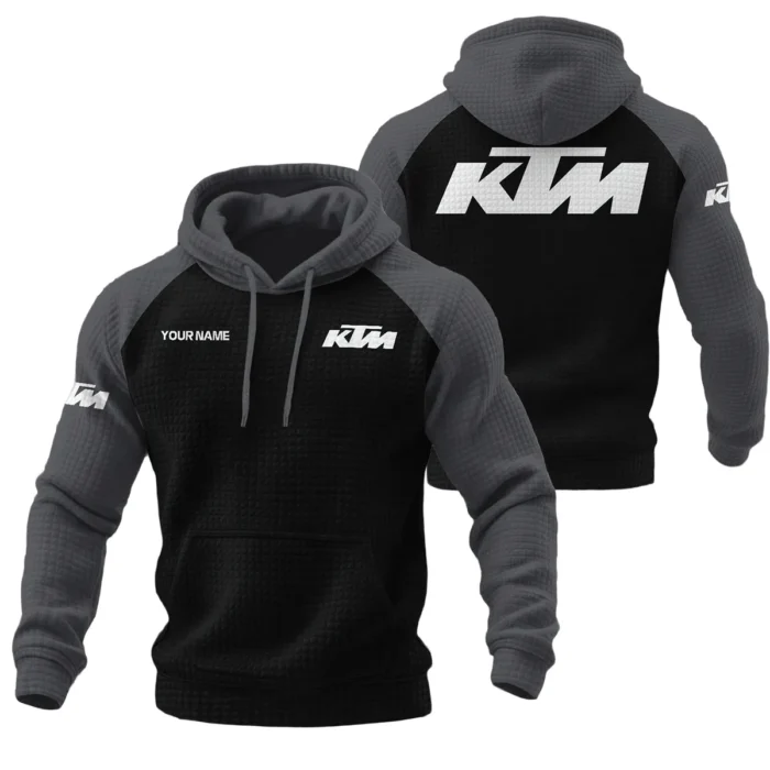 KTM Hoodie Quilted Waffle Designed for True Fans QTVAMC121225A03KTM