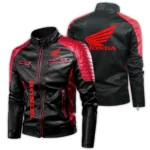 Honda Exclusive Logo Leather Jacket Motorcycle HOMOT060625LJ01HON