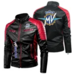 MV Agusta Exclusive Logo Leather Jacket Motorcycle HOMOT060625LJ01MVA