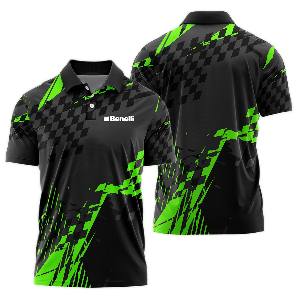 Benelli Motorcycles Exclusive Logo Polo Shirt HOMO190725A01BEN-PL - Image 3