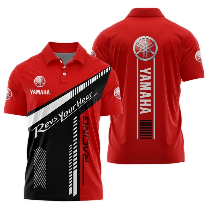 Yamaha Motorcycles Exclusive Logo Polo Shirt HOMOT050825A01YAM-PL