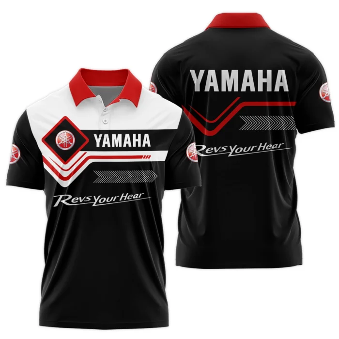 Yamaha Motorcycles Exclusive Logo Polo Shirt HOMOT050825A02YAM-PL