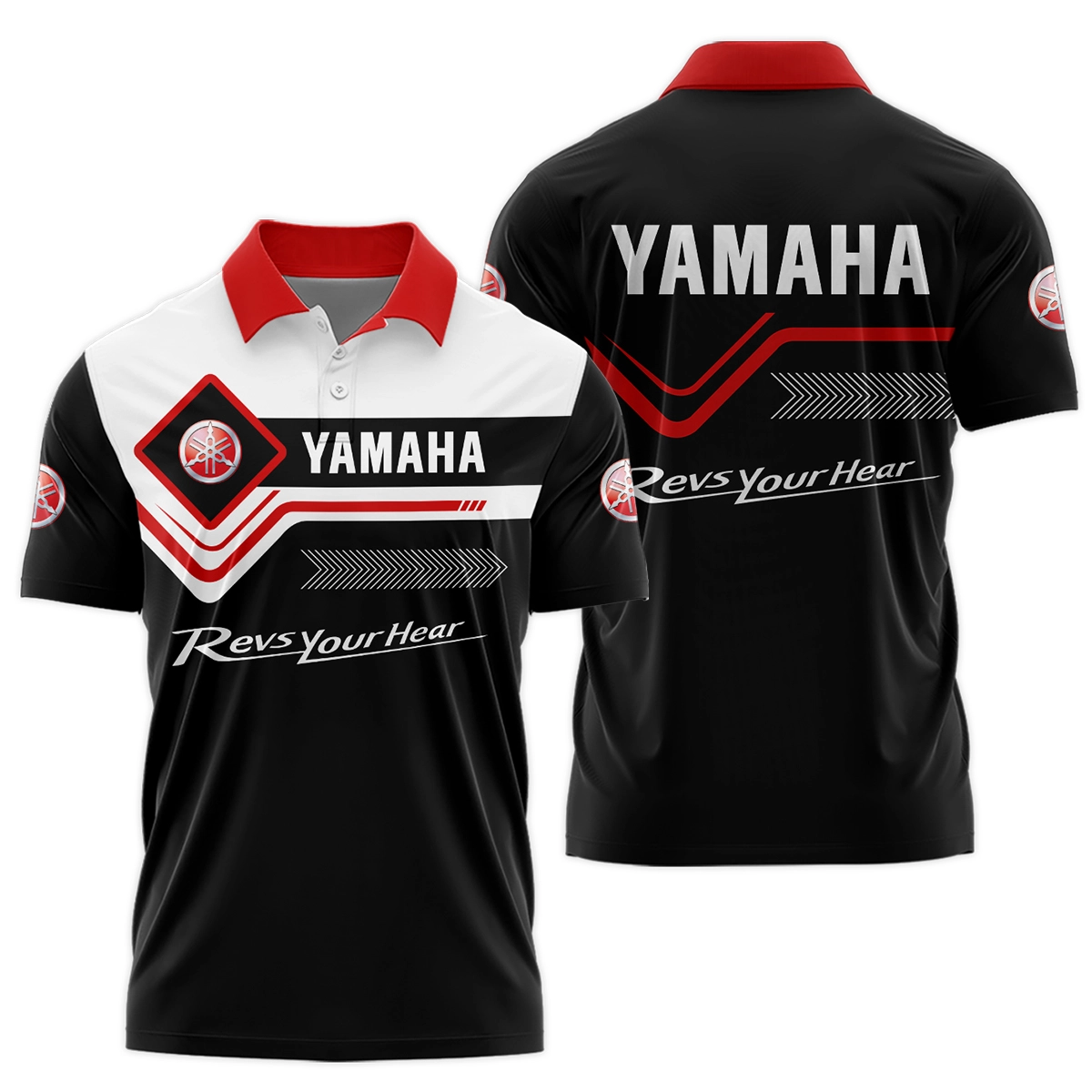 Yamaha Motorcycles Exclusive Logo Polo Shirt HOMOT050825A02YAM-PL