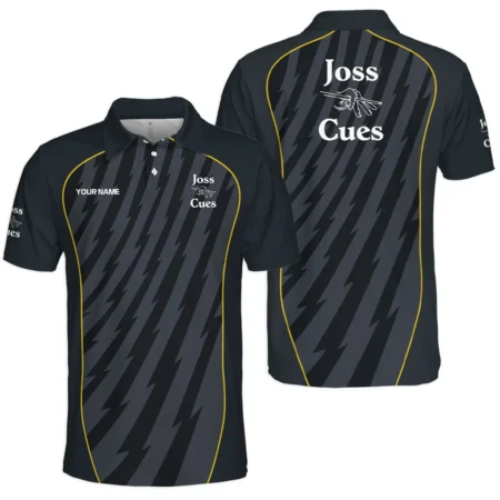 Joss Cues All Over Prints- Personalized  Polo Shirt QTBLA011125A1JOS-PL