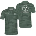 Poison Cues All Over Prints- Personalized  Polo Shirt QTBLA041125A1PSN-PL