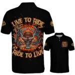 Harley-Davidson Motorcycle Polo Shirt Gift Fan Love QTHD261225AHD2-PL