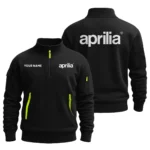 Aprilia Motorcycles Exclusive Logo Fashion Sweatshirt Half Zipper HOMO220825A01AM