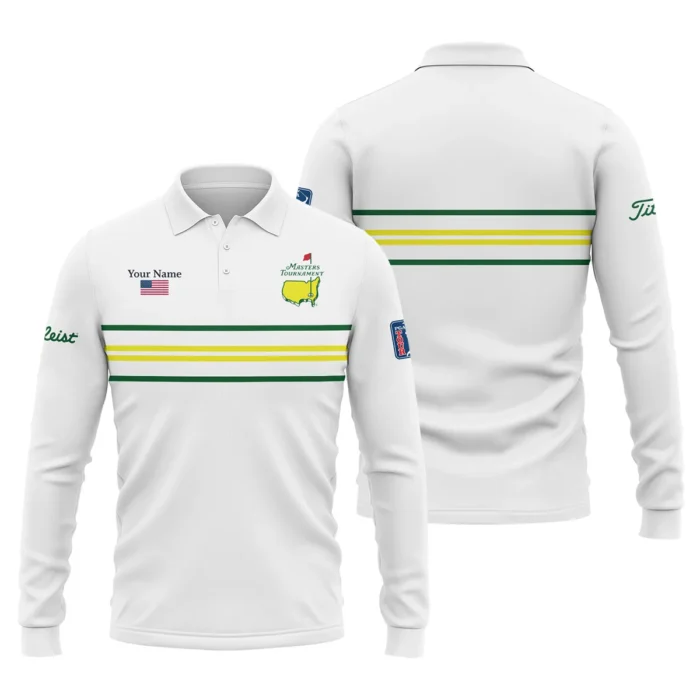 Masters Tournament Long Polo Shirt Titleist All Over Prints QTMT161225A1TL-LPL