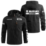 Suzuki Marine Waterproof Outdoor Jacket Designed for True Fans QTFS011225A1SUZ