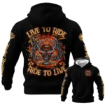 Harley-Davidson Motorcycle Hoodie Quilted Waffle Gift Fan Love QTHD261225AHD2-HQW