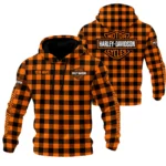 Harley-Davidson Motorcycle Hoodie Quilted Waffle Gift Fan Love QTHD261225AHD5-HQW