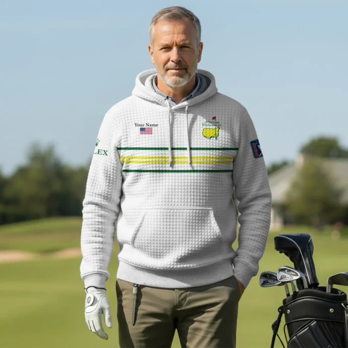 Rolex Masters Tournament Hoodie Quilted Waffle All Over Prints QTMT161225A1ROX-HQW