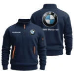 BMW Motorrad Motorcycles Exclusive Logo Fashion Sweatshirt Half Zipper HOMO220825A01BMW