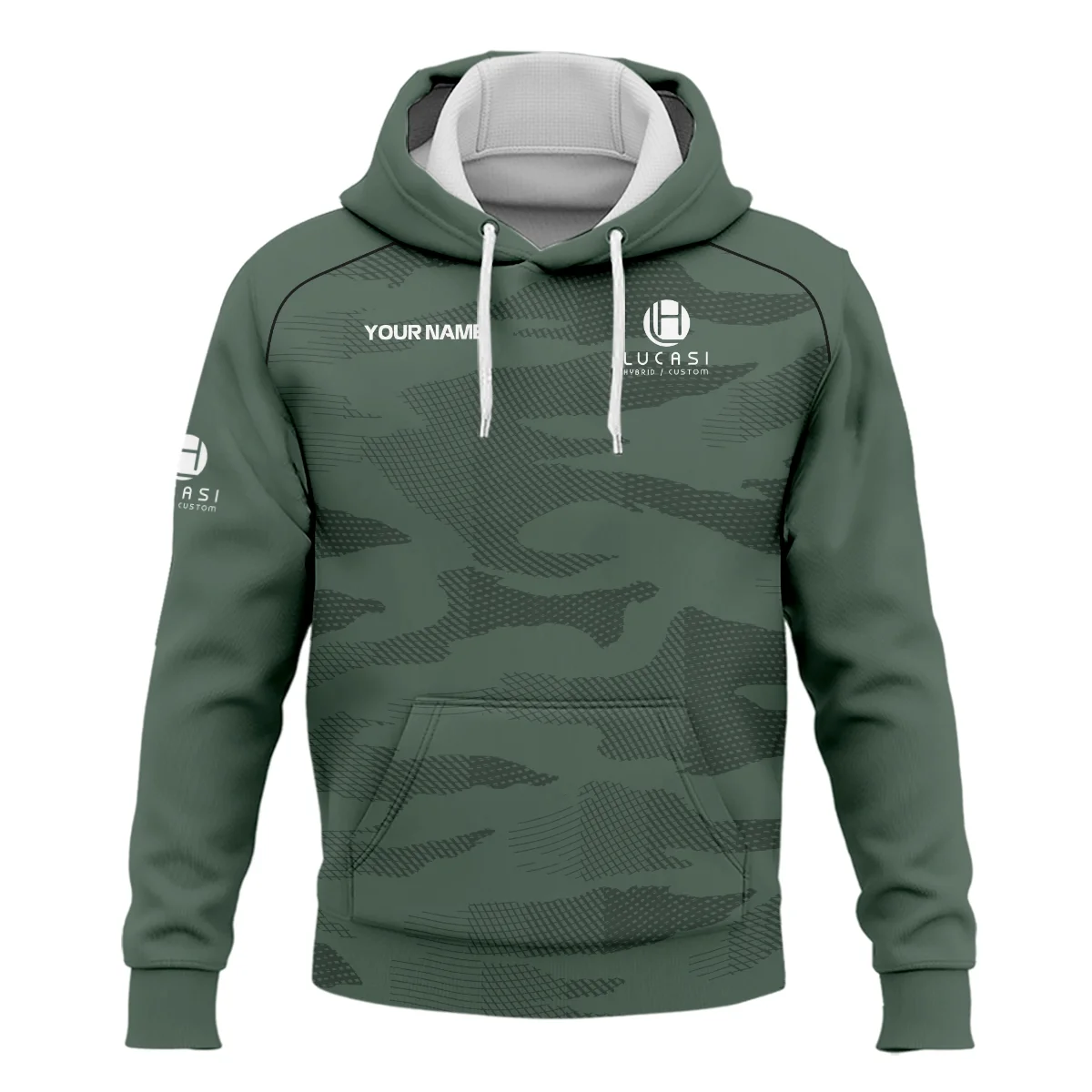 Lucasi All Over Prints- Personalized Hoodie QTBLA041125A1LUC-HD - Image 2