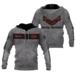 Harley-Davidson Motorcycle Hoodie Gift Fan Love QTHD261225AHD6-HD