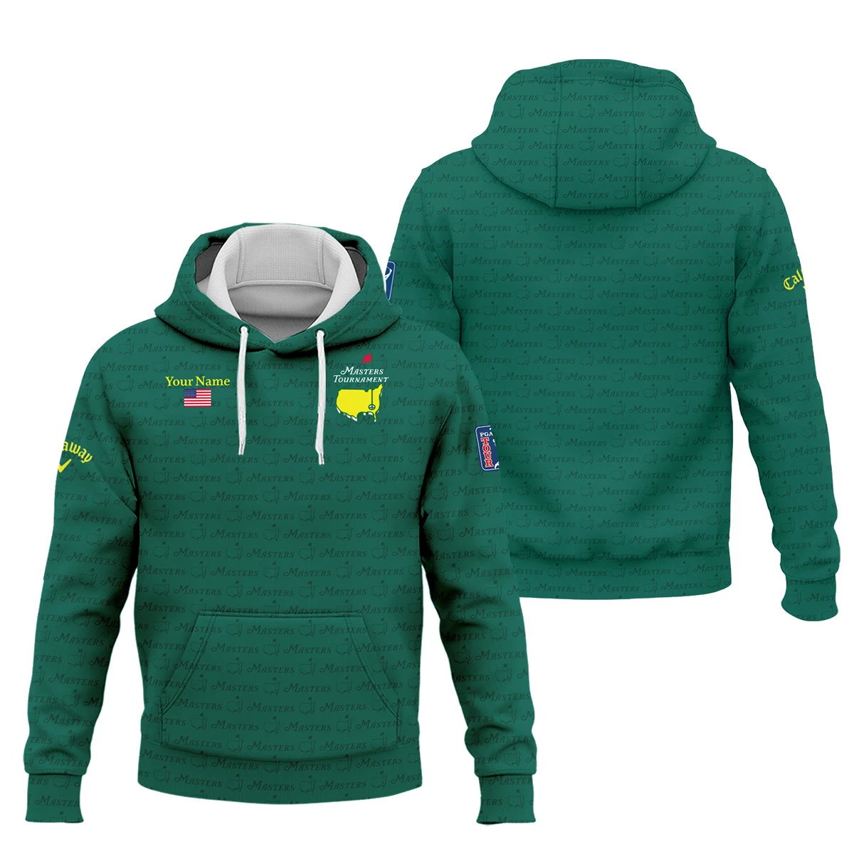 Callaway Masters Tournament Designed for True Fans Hoodie QTMT081025AA2CLW-HD - Image 3