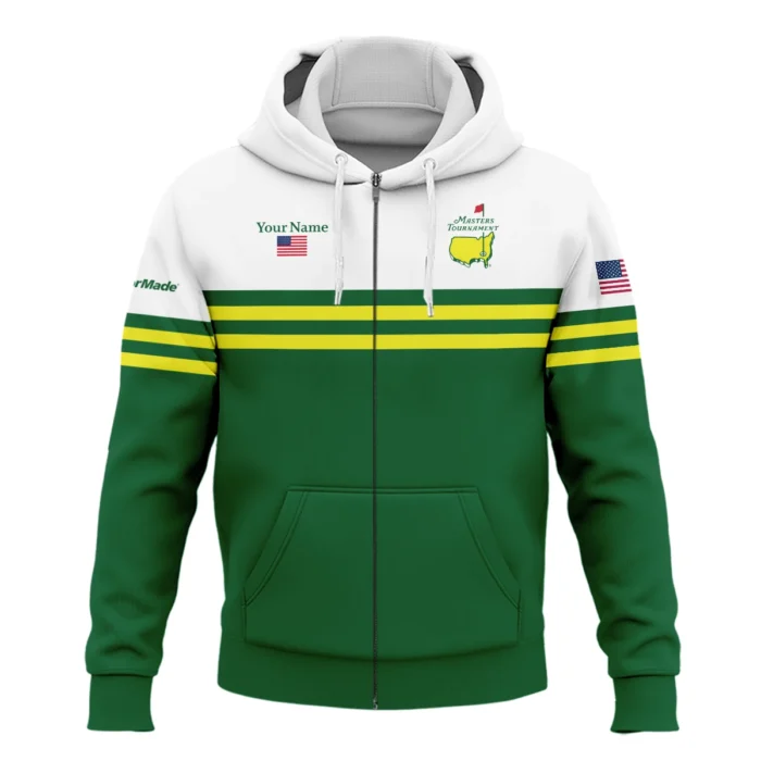 TaylorMade Masters Tournament Designed for True Fans Zipper Hoodie QTMT081025AA1TM-ZHD