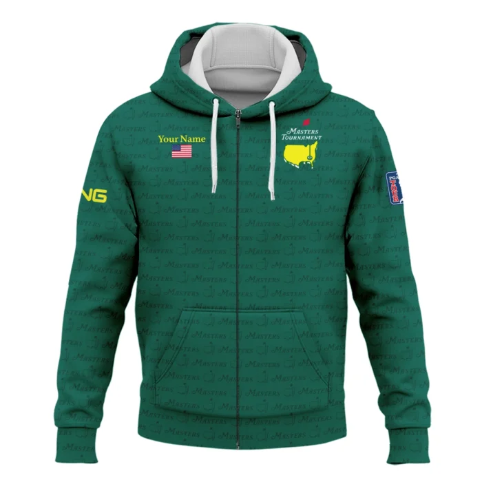 Ping Masters Tournament Designed for True Fans Zipper Hoodie QTMT081025AA2PI-ZHD