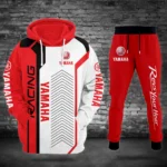 Yamaha Motorcycles Exclusive Logo Hoodie Sweatpants Set HOMOT050825A03YAM-HDP