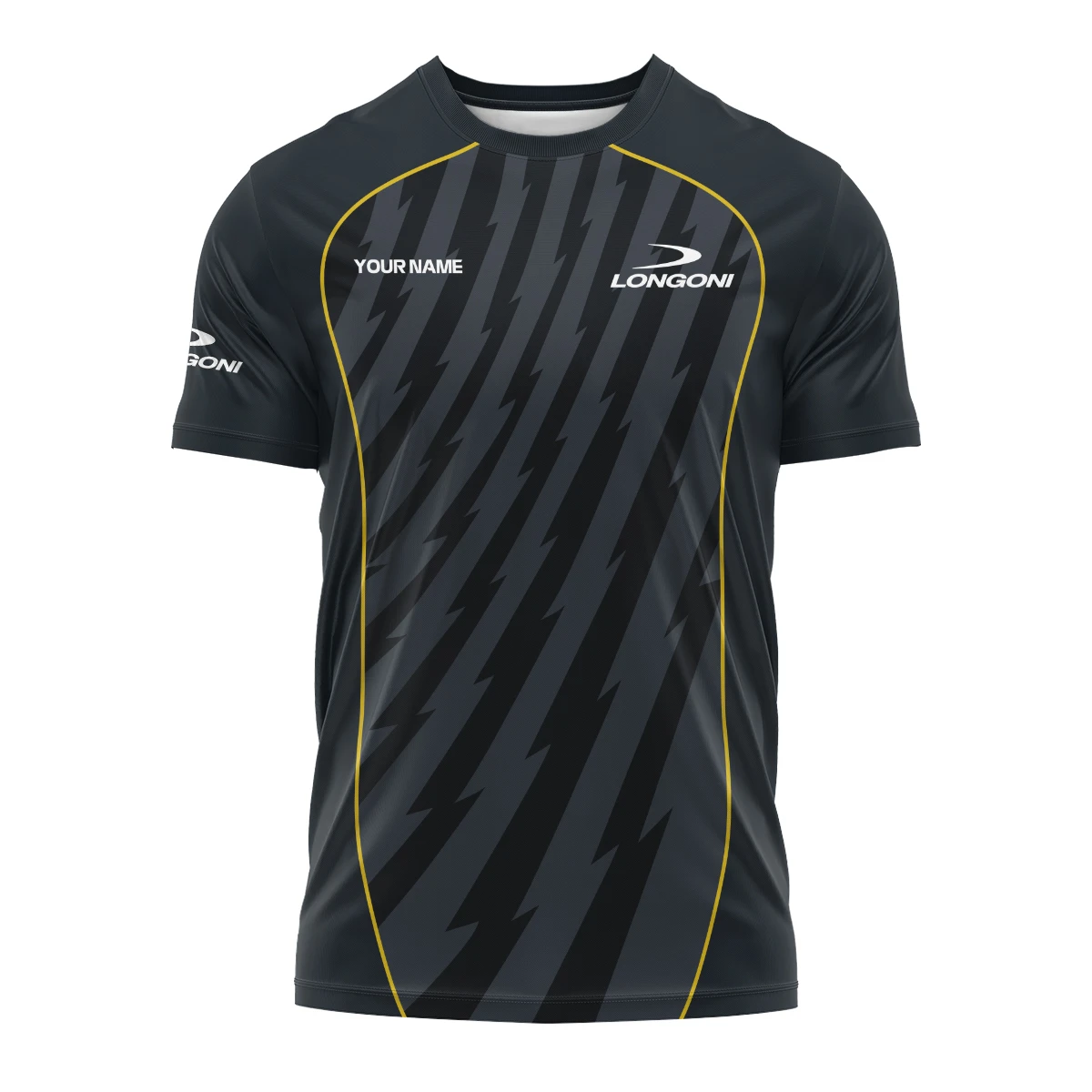 Longoni Cues All Over Prints- Personalized T-Shirt QTBLA011125A1LON-TS - Image 2