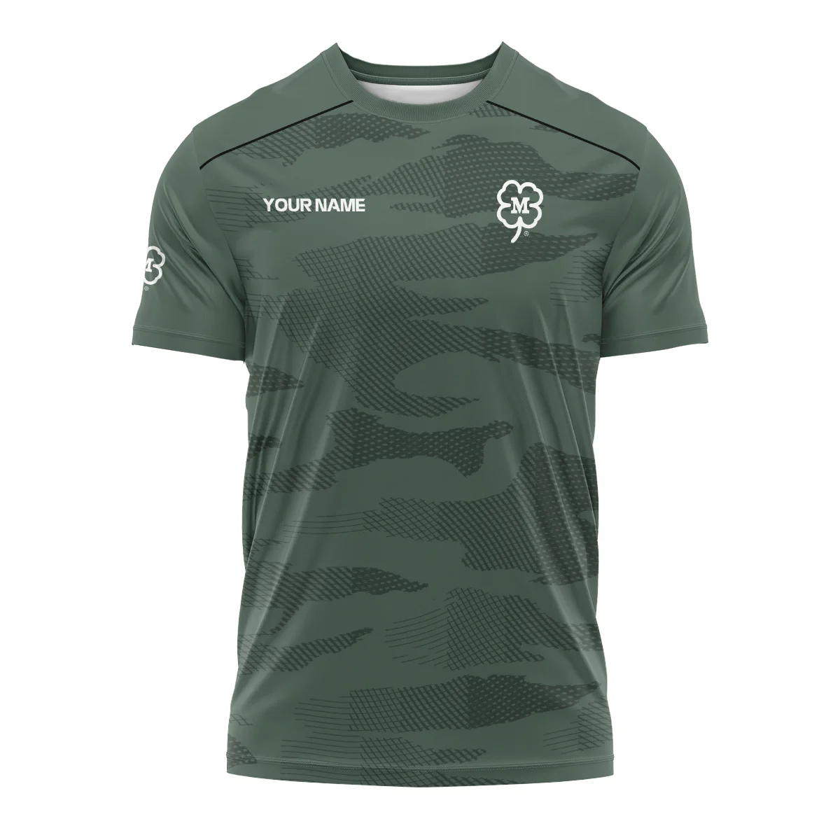 McDermott All Over Prints- Personalized T-Shirt QTBLA041125A1MCD-TS - Image 2